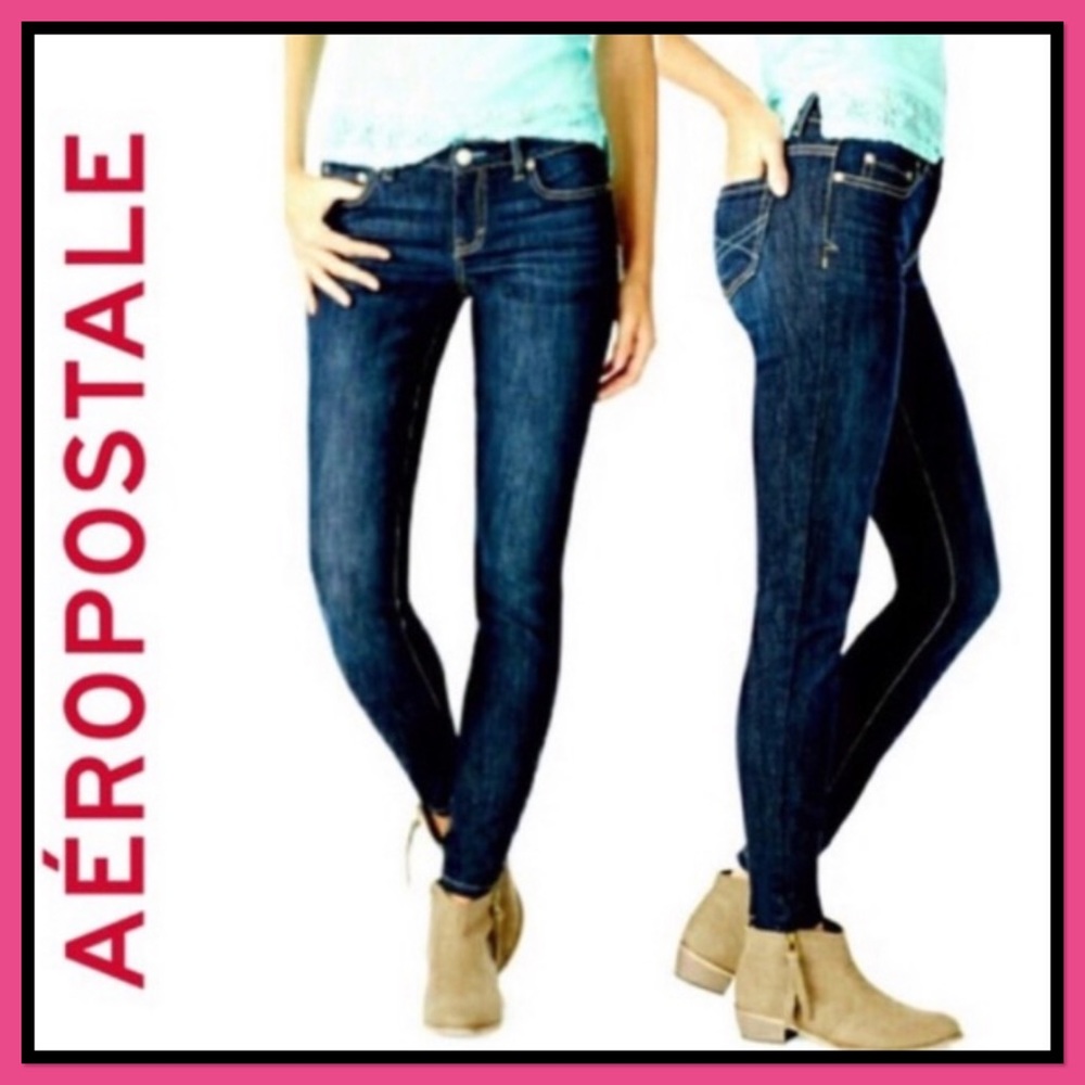 💕 EUC 💕Aeropostale Bayla Skinny Jeans Size 00